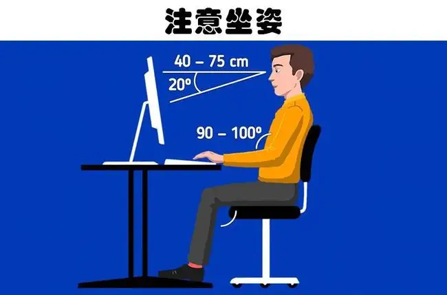 正确坐姿